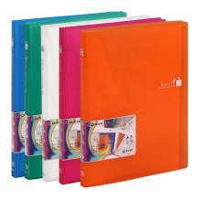 Comix Blaze Display Book Colorful A4 20 40 Bolsos Apresentação Livro Clear